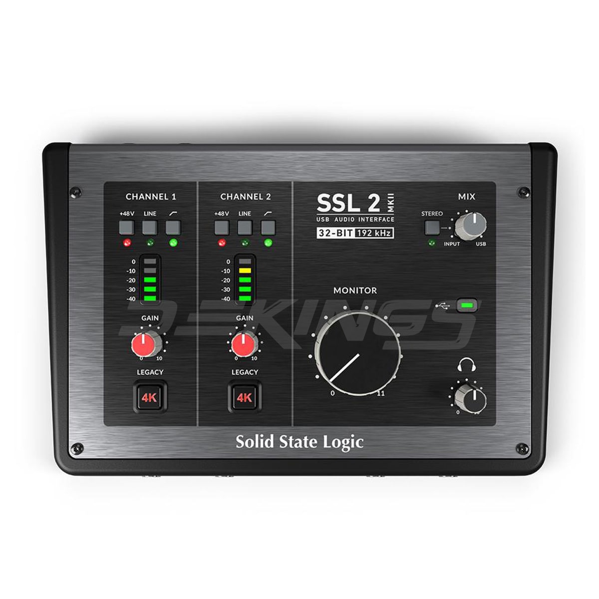 Solid State Logic SSL2 USB Audio Interface – 2-In/2-Out