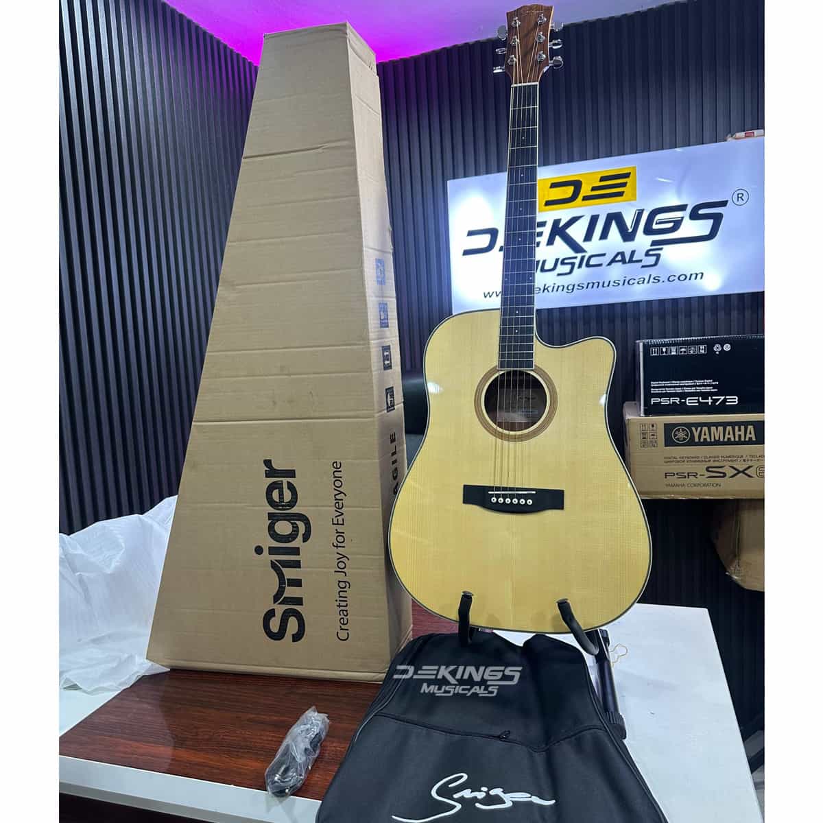 Smiger M-210 Semi-Acoustic Guitar