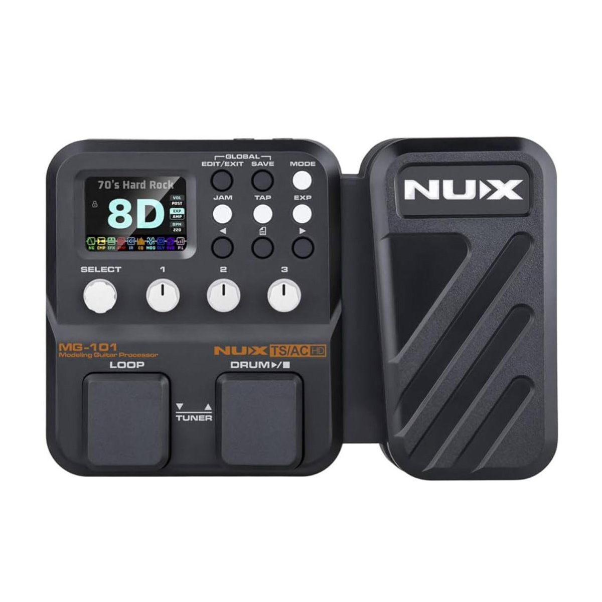 NUX MG-101 Modeling Guitar Multi-effects Processor