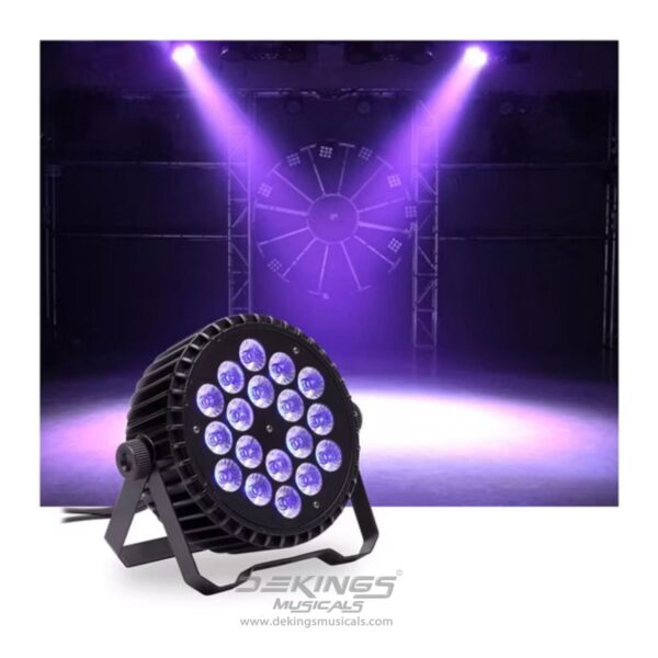 18×10W RGBW 4-in-1 LED Flat PAR Light - Image 5