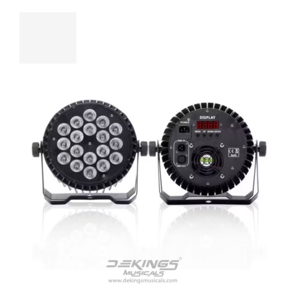 18×10W RGBW 4-in-1 LED Flat PAR Light - Image 2