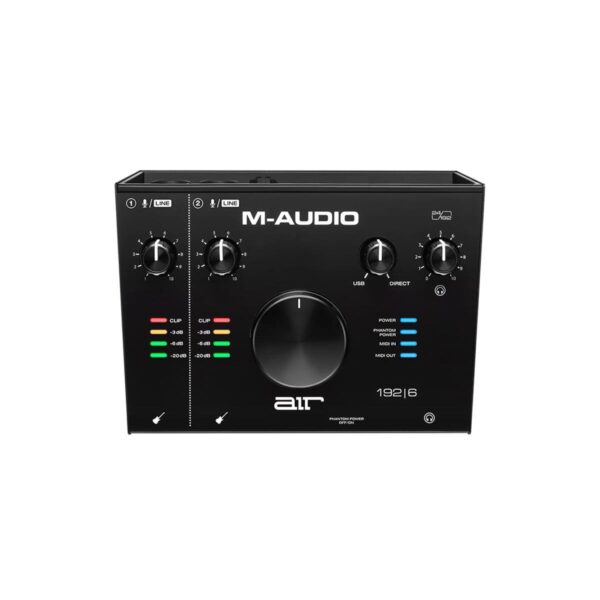 M-Audio AIR 192/6 USB 2×2 Audio Interface with MIDI
