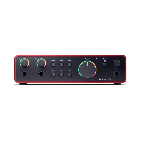 Focusrite Scarlett 2i2 Audio Interface (4th Gen)