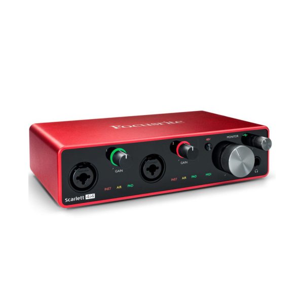 Focusrite Scarlett 4i4 USB Audio Interface (3rd Gen)