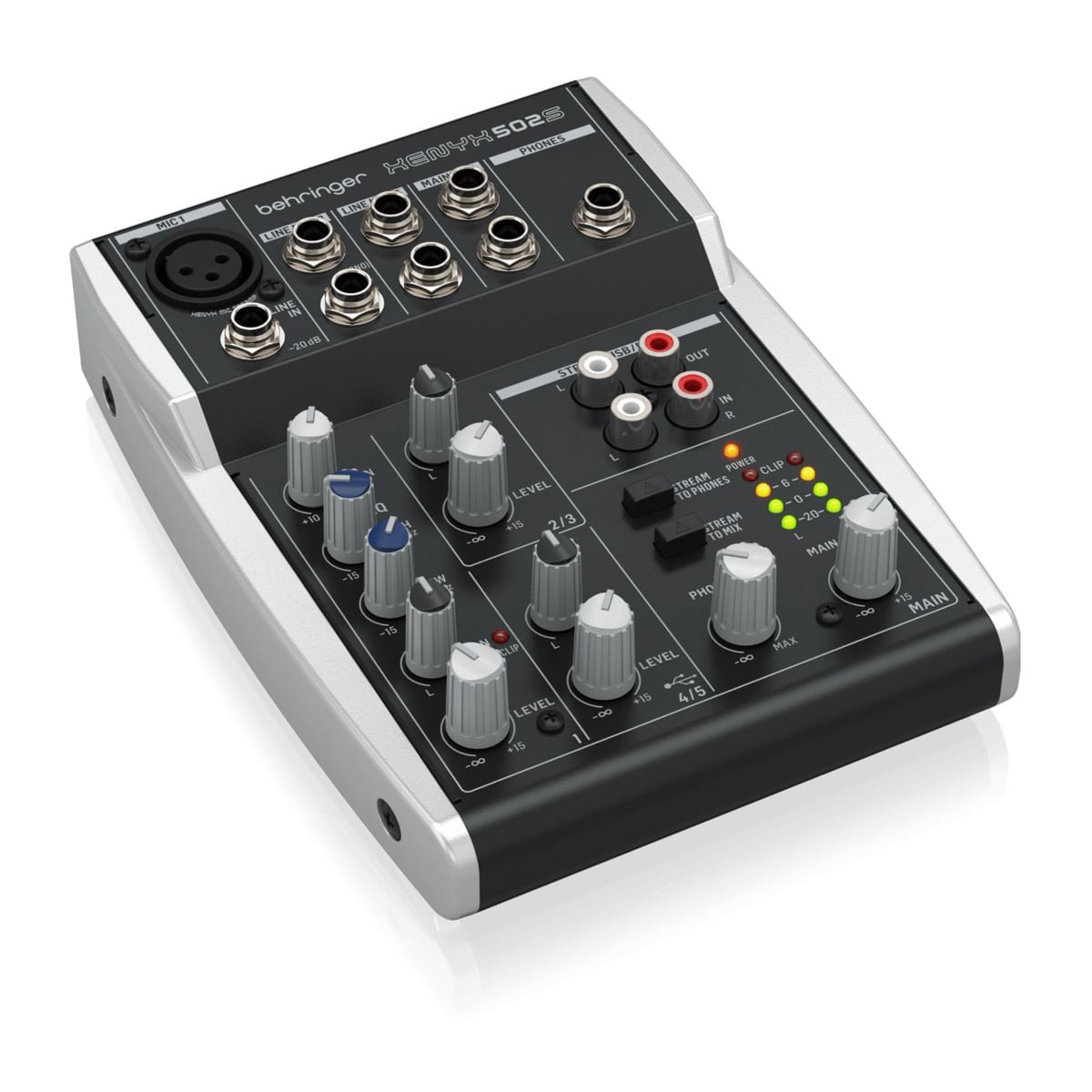 Behringer XENYX 502S 5-Channel Analog Streaming Mixer - Image 3
