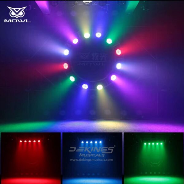 54x3W LED PAR Can Stage Light – High-Performance RGB Wash Light - Image 4