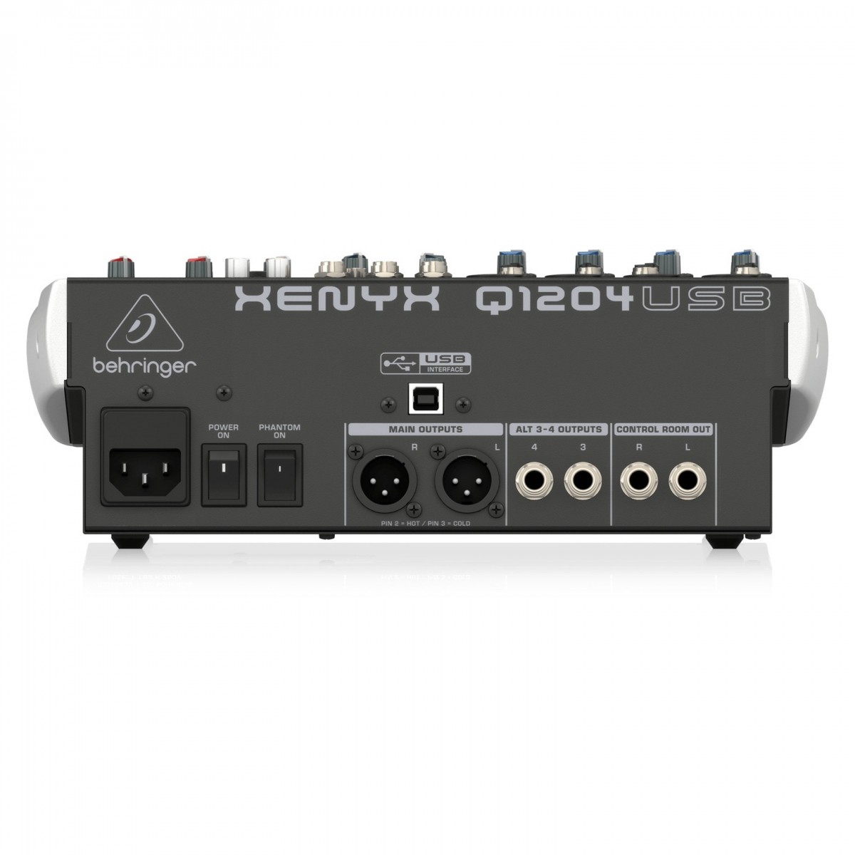 Behringer XENYX Q1204USB Compact Analog USB Mixer - Image 2
