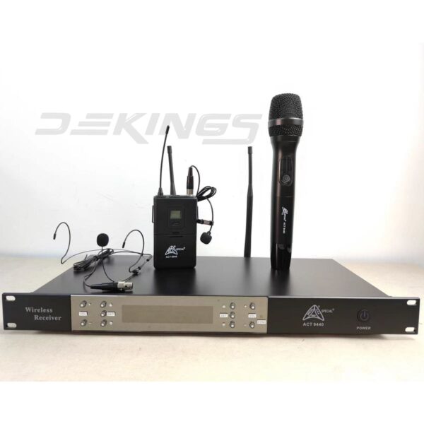 Special ACT 9440 Professional UHF Wireless Microphone System 