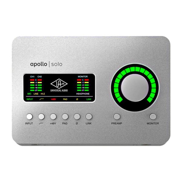 Universal Audio Apollo Solo – Thunderbolt 3 Audio Interface