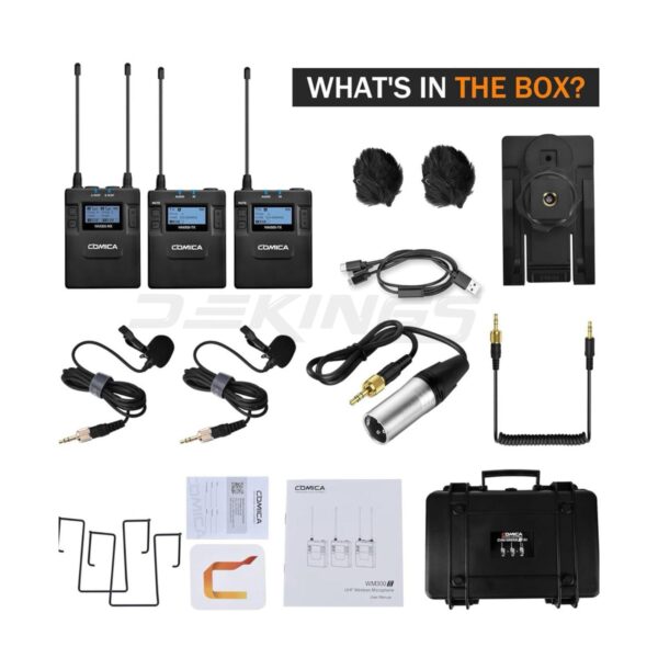 Comica CVM-WM300(A) Wireless Microphone System  - Image 3
