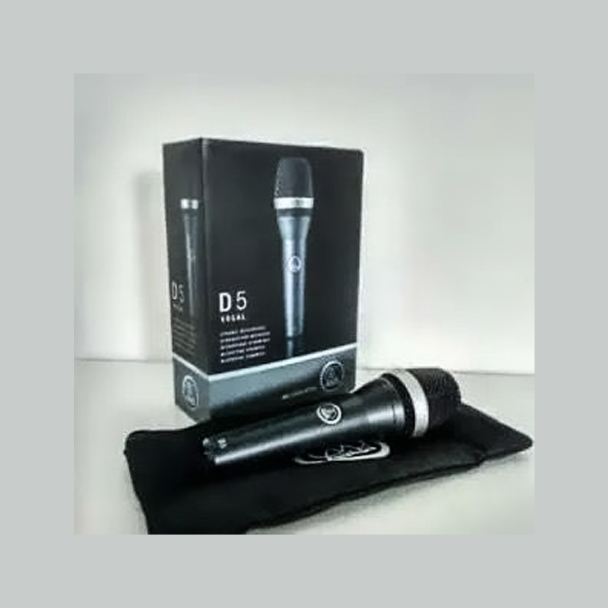 AKG DS5 Dynamic Vocal Microphone with on/off Switch-Stage-Ready-Performance - Image 2
