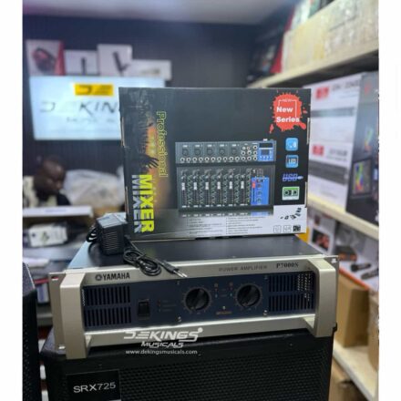 Mixer Amplifier Speaker Setup