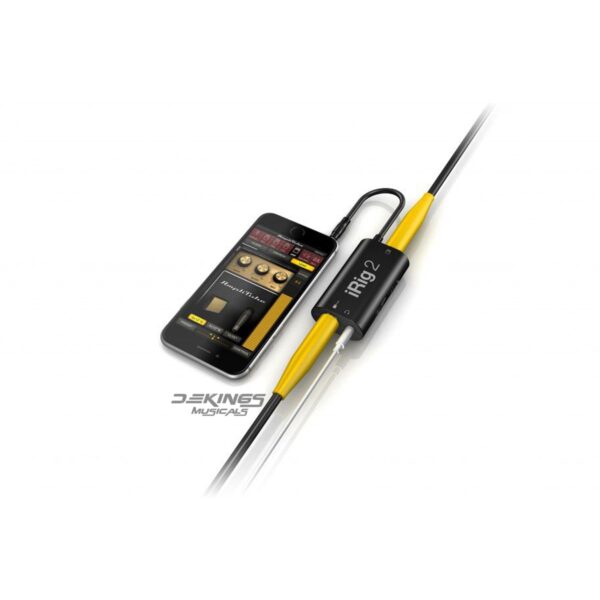 iRig 2 Guitar Interface Adapter for iPhone, iPad, Android & Mac - Image 2