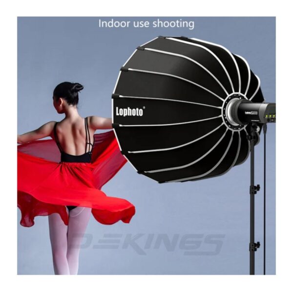 Lophoto LP-200 200W Continuous Light LED Studio Video Fill Light - Image 3