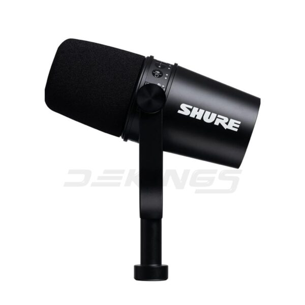 Shure MV7 Podcast Microphone (Black) – Dynamic USB/XLR Hybrid Mic - Image 4