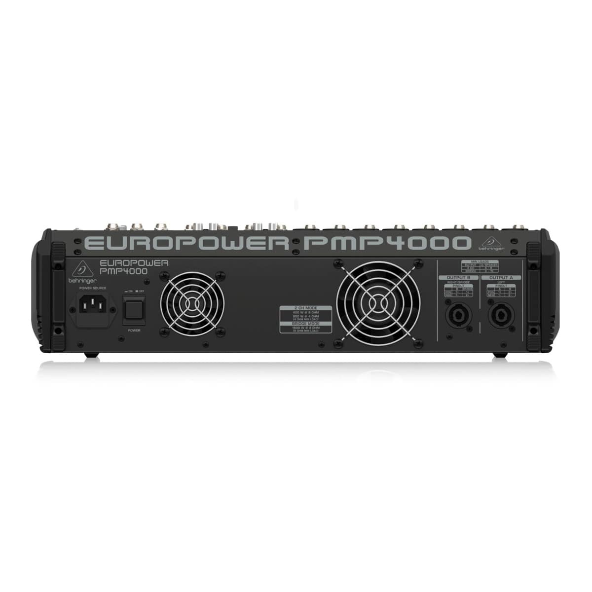 Behringer PMP4000 1600-Watt 16-Channel Powered Mixer with FX and USB Interface - Image 4
