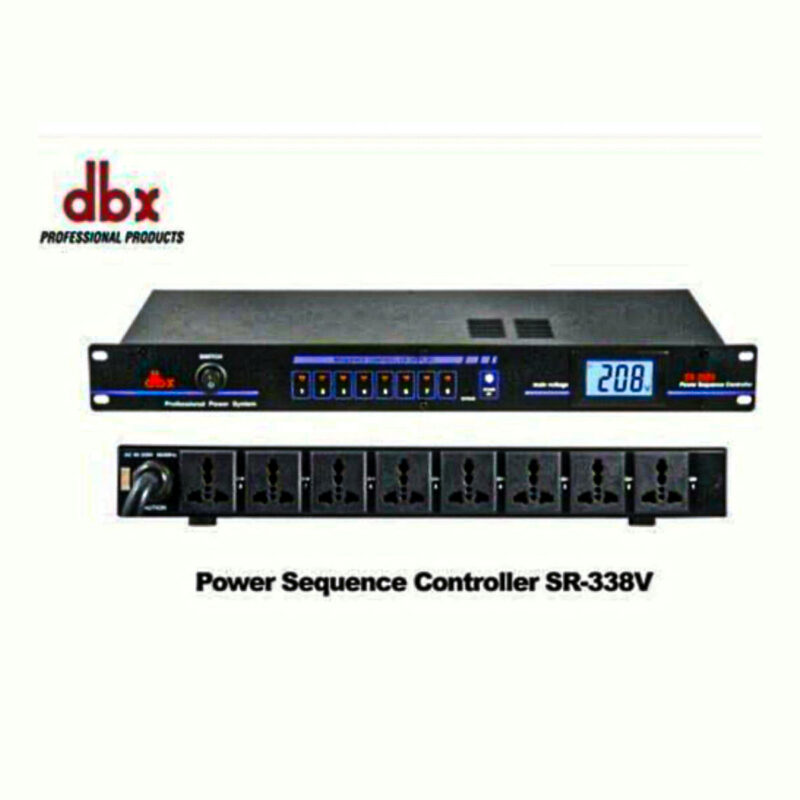 dbx SR-338V 8 Channel Power Sequence Controller - Dekings Musicals
