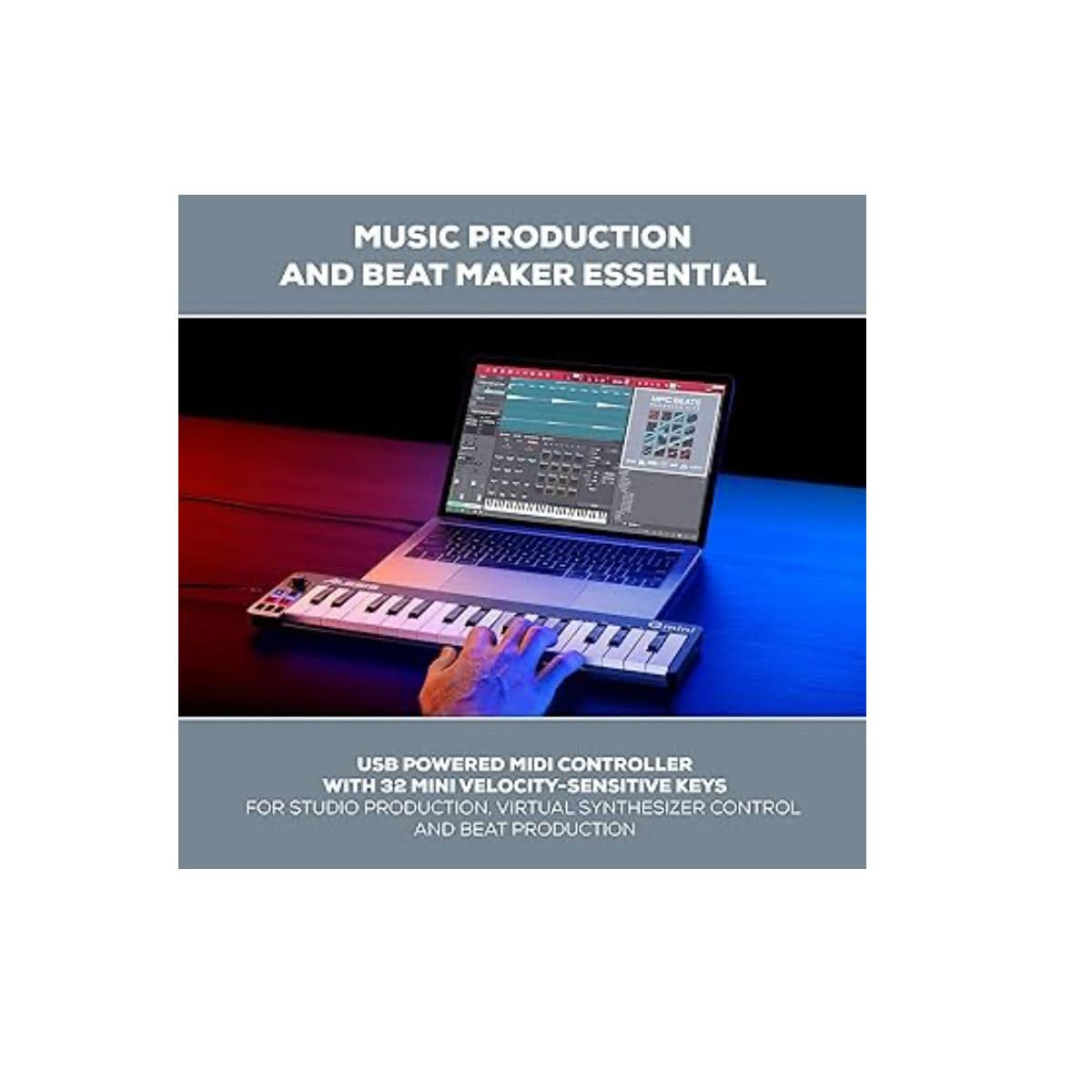 Alesis Q MINI Compact 32-Key USB-MIDI Controller - Image 3