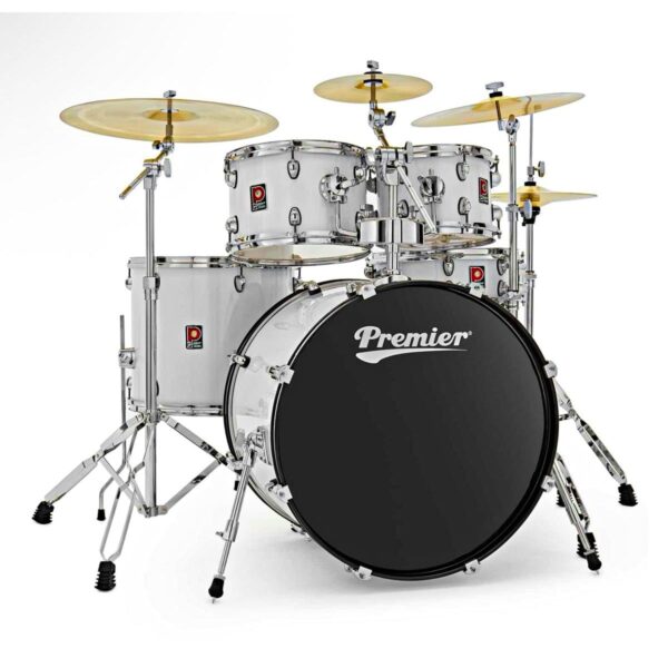 Premier Revolution PR22-5DK 5-Piece Acoustic Drum Set with Hardware, Kick Pedal & Throne