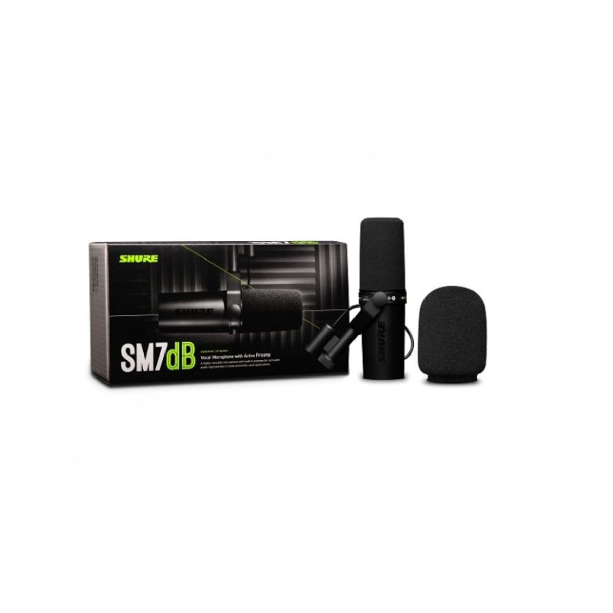 Shure SM7dB Active Dynamic Studio Microphone - Grade 2 - Image 4