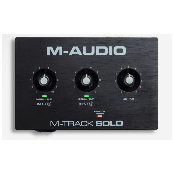 M-Audio M-Track Solo Desktop 2×2 USB Audio Interface - Image 6