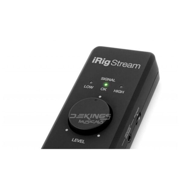 iRig Stream – Professional Stereo Audio Interface - Image 5