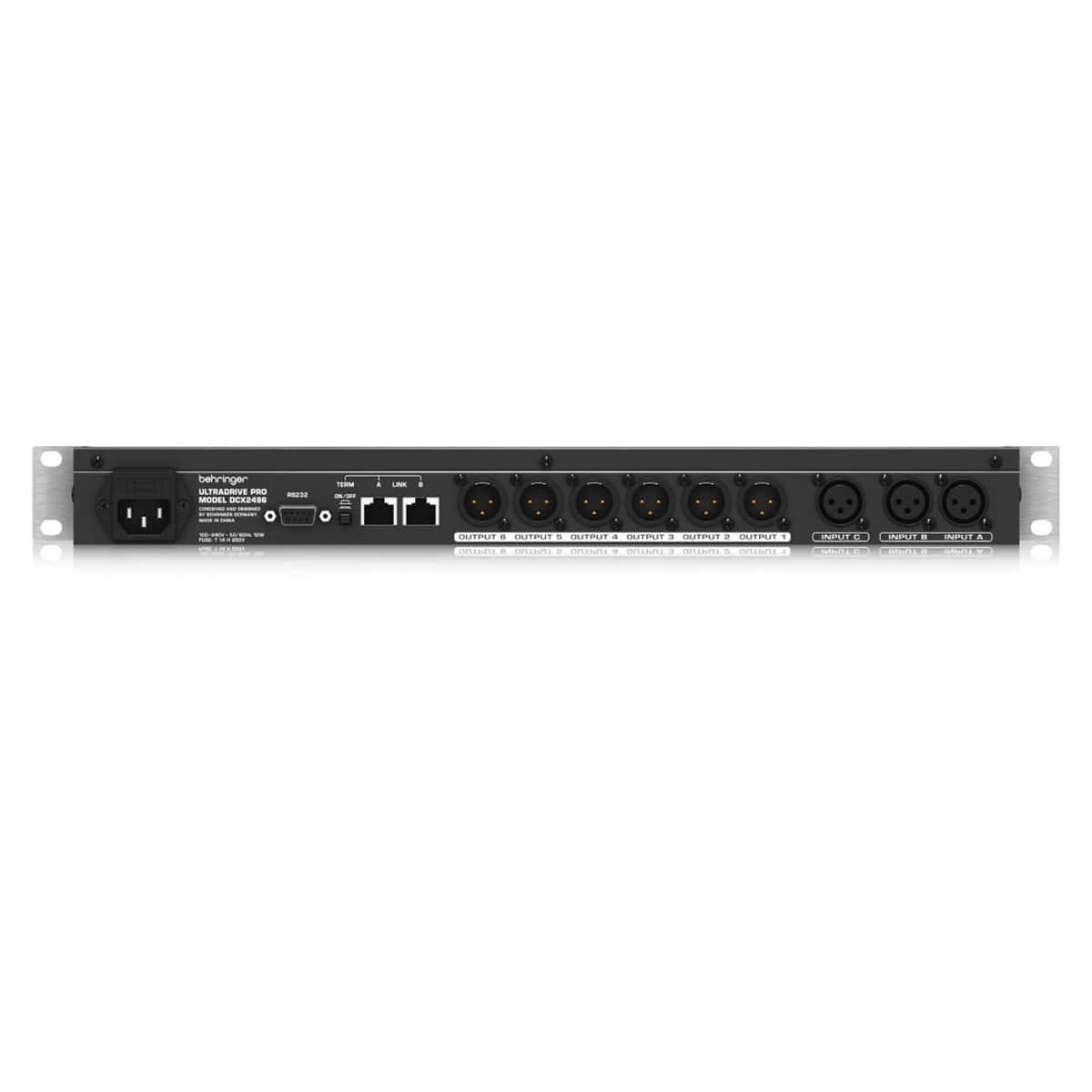 Behringer ULTRADRIVE PRO DCX2496 Loudspeaker Management System - Image 4