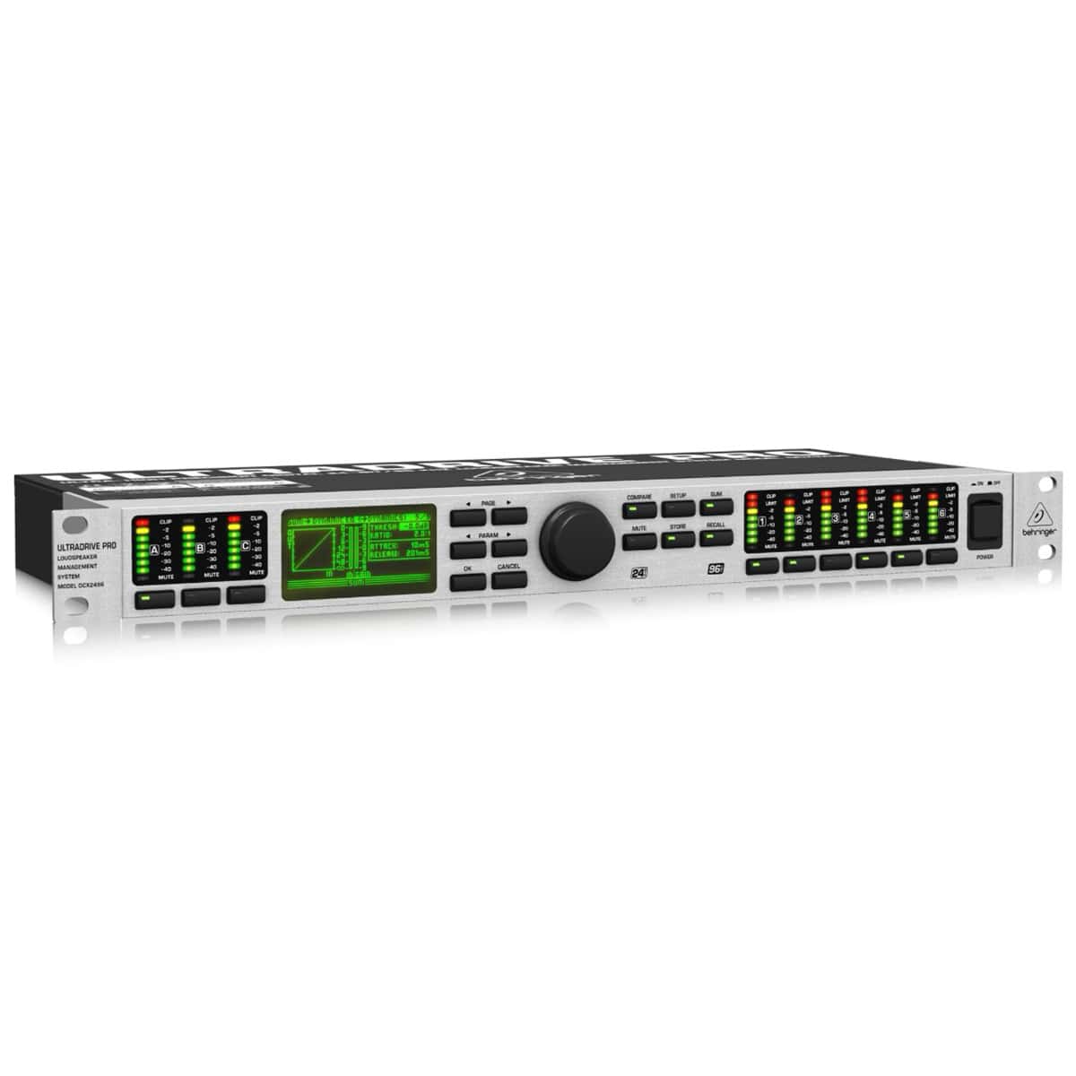 Behringer ULTRADRIVE PRO DCX2496 Loudspeaker Management System - Image 3