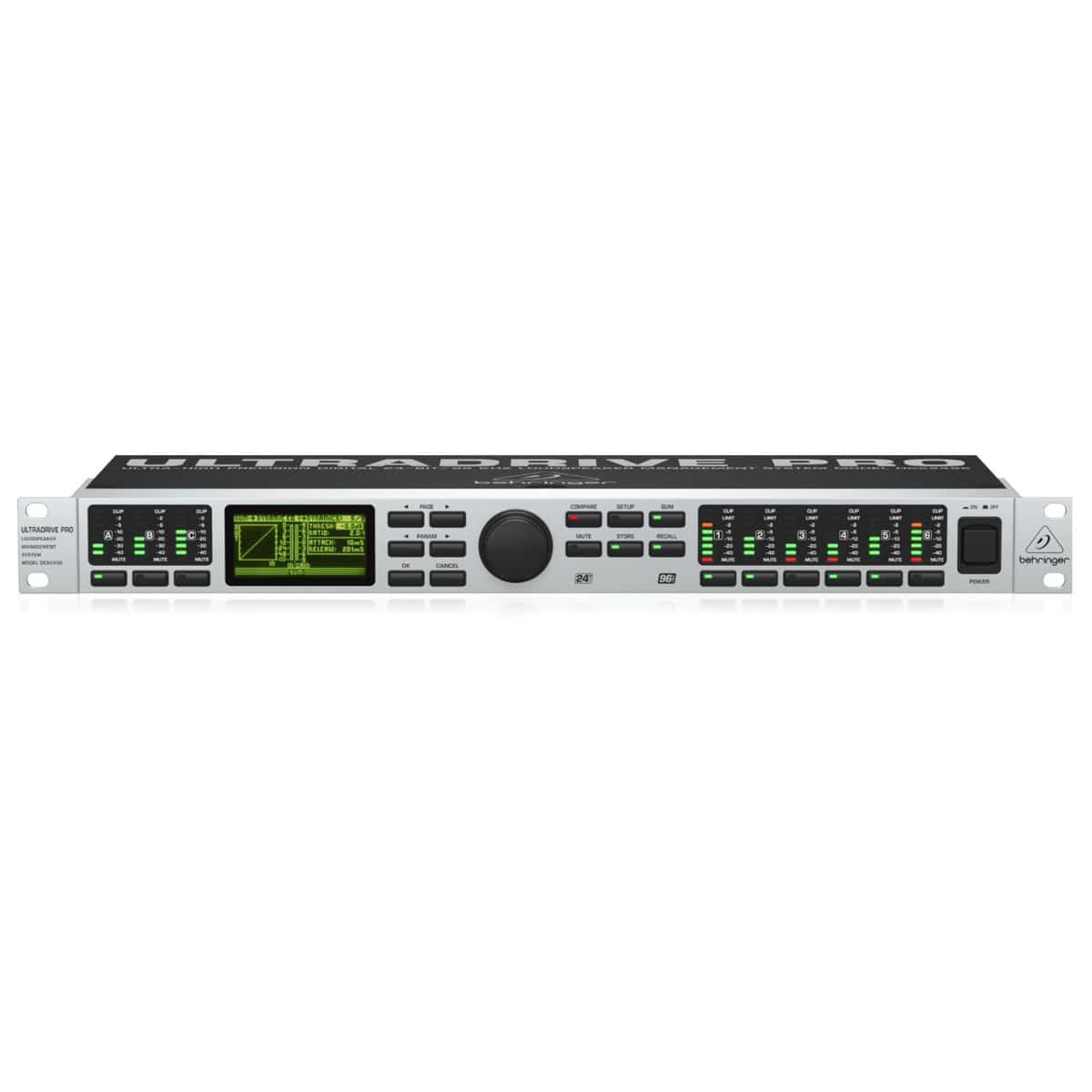 Behringer ULTRADRIVE PRO DCX2496 Loudspeaker Management System