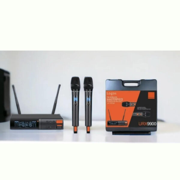 URX JBL 9900 Dual Wireless Handheld Microphone System – Clear & Reliable UHF Audio - Image 2