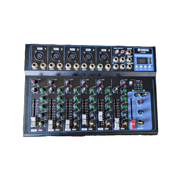 Yamaha F7 7-Channel Audio Mixer, with USB & Bluetooth