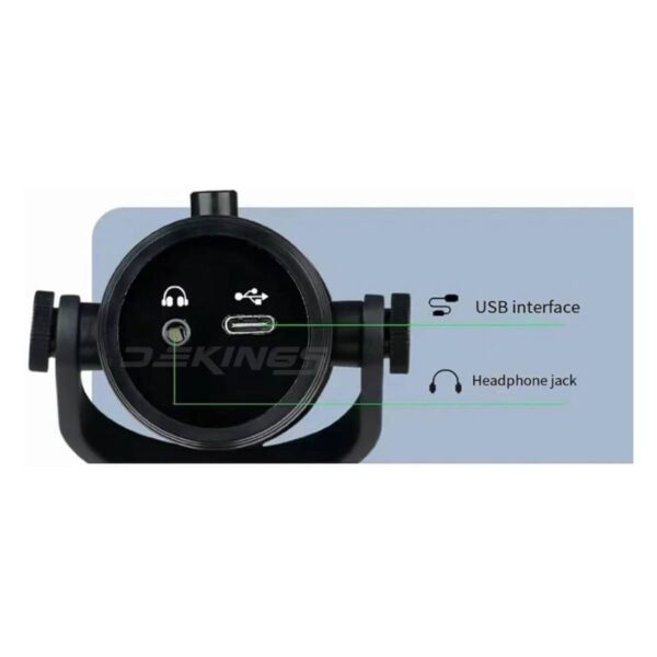 ZX-776 RGB USB Podcast Microphone - Image 2