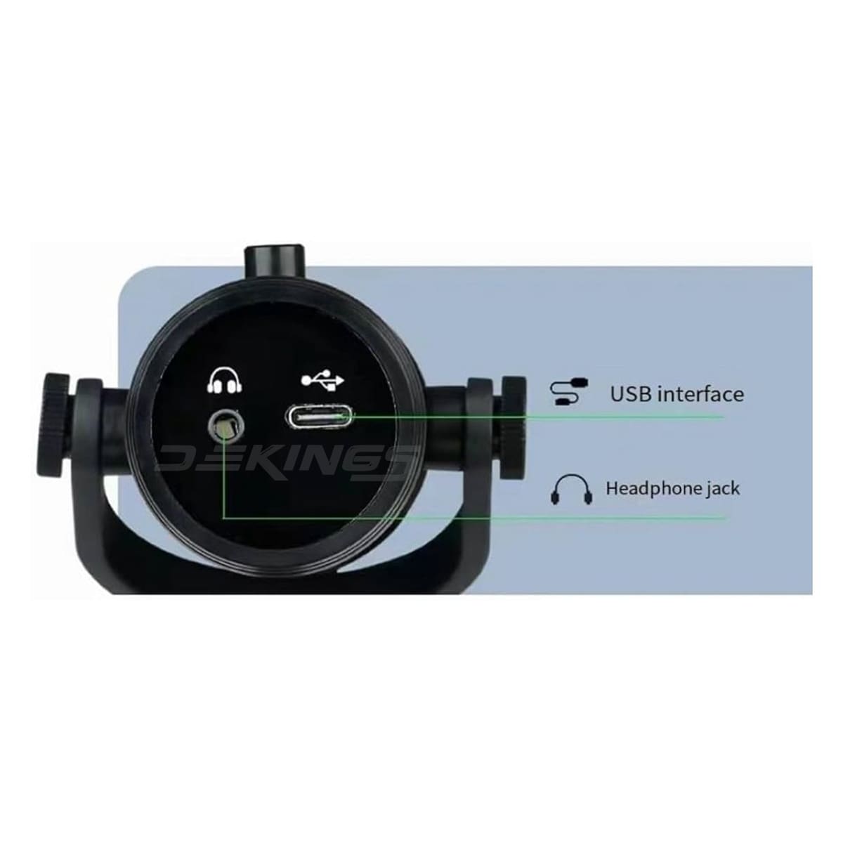 ZX-776 RGB USB Podcast Microphone - Image 2