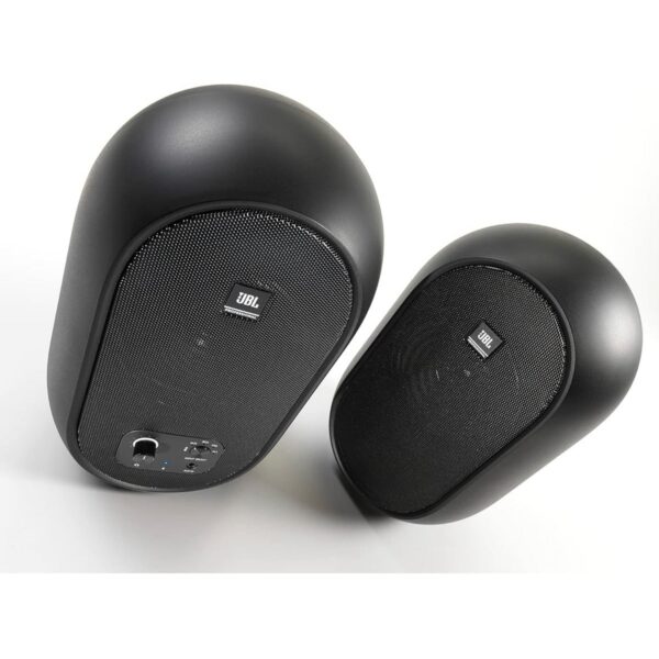 JBL 1 Series 104-BT Compact Powered Desktop Reference Monitors with Bluetooth (Black) – Pair - Image 4