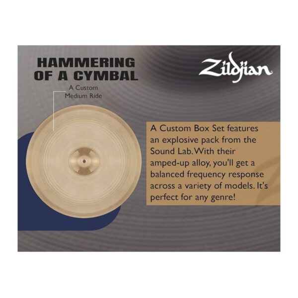 Zildjian A391 Cymbal Box Set – 4-Piece A-Series Cymbal Pack - Image 3