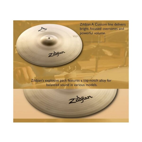 Zildjian A391 Cymbal Box Set – 4-Piece A-Series Cymbal Pack - Image 4