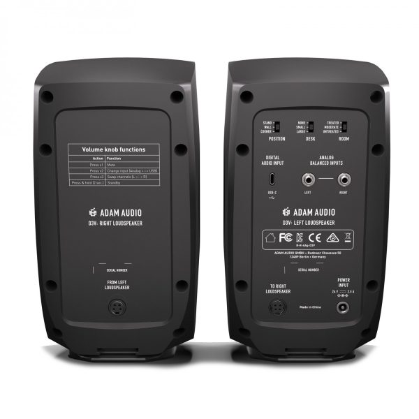 Adam Audio D3V Active Desktop Monitoring System - Image 2