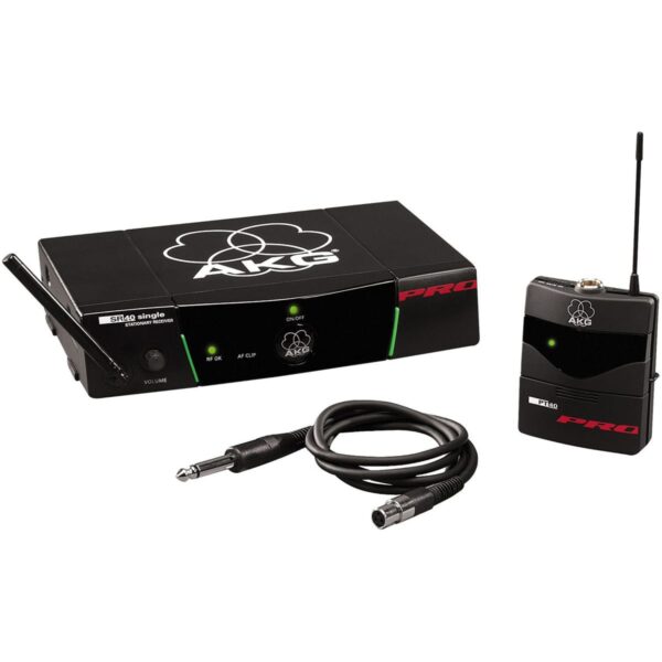 AKG WMS40 PRO Lavalier Wireless Microphone System – Compact Bodypack & Lapel Mic - Image 4