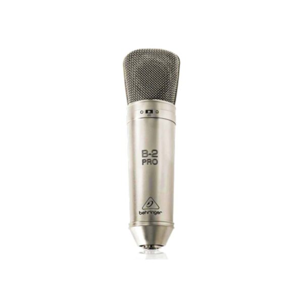 Behringer B-2 PRO Gold-Sputtered Large Dual-Diaphragm Studio Condenser Microphone - Image 2