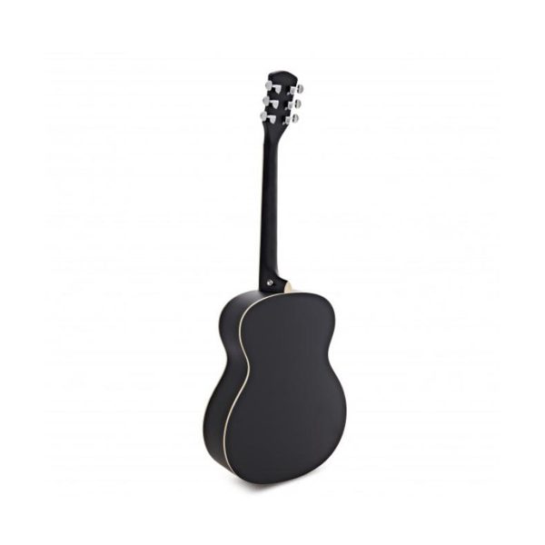 BLACK 40" ACOUSTIC GUITAR - Image 4