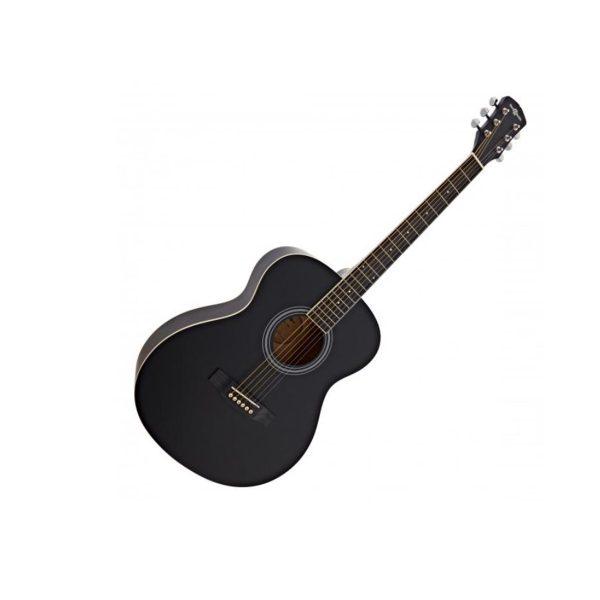 BLACK 40" ACOUSTIC GUITAR - Image 2