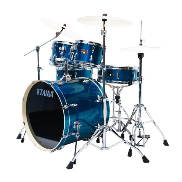 TAMA Imperialstar DrumSet 5-piece Drum Kit- Blue - Image 3