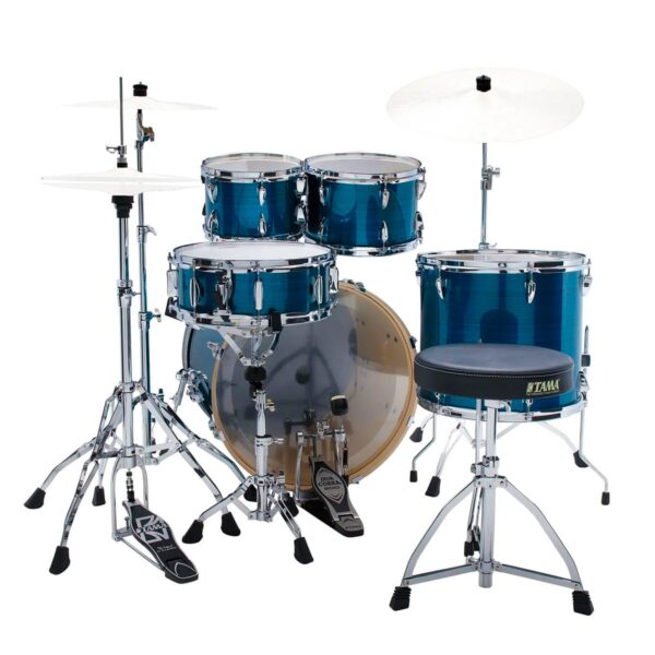TAMA Imperialstar DrumSet 5-piece Drum Kit- Blue - Image 2