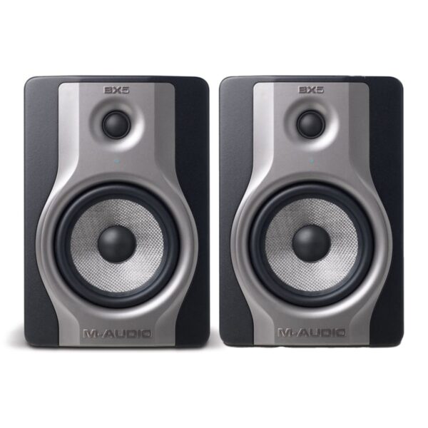 M-Audio BX5 Carbon 5″ Powered Studio Monitor Speakers – Pair