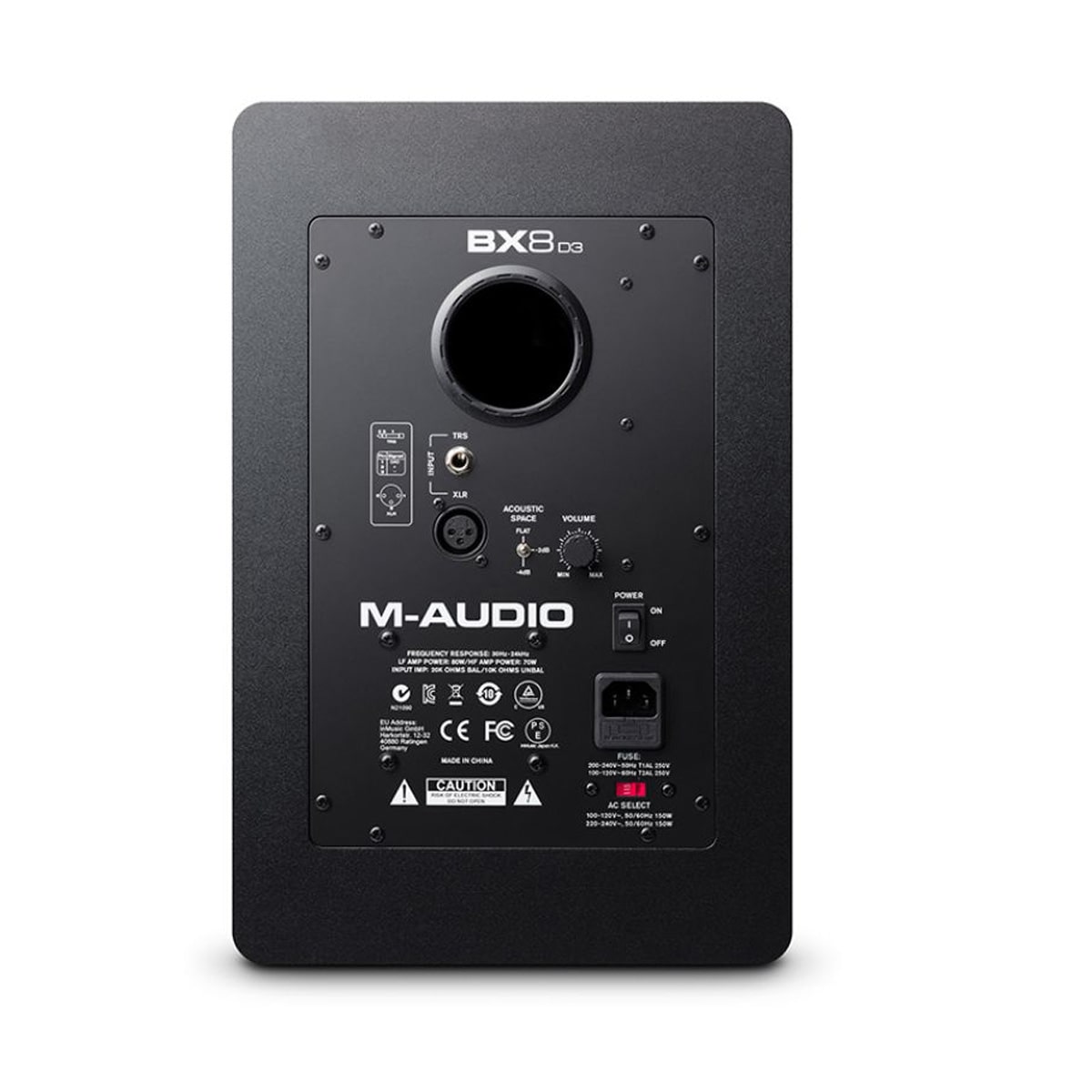 M-Audio BX8 D3 8″ 2-Way Powered Studio Monitor Speakers – Pair - Image 2