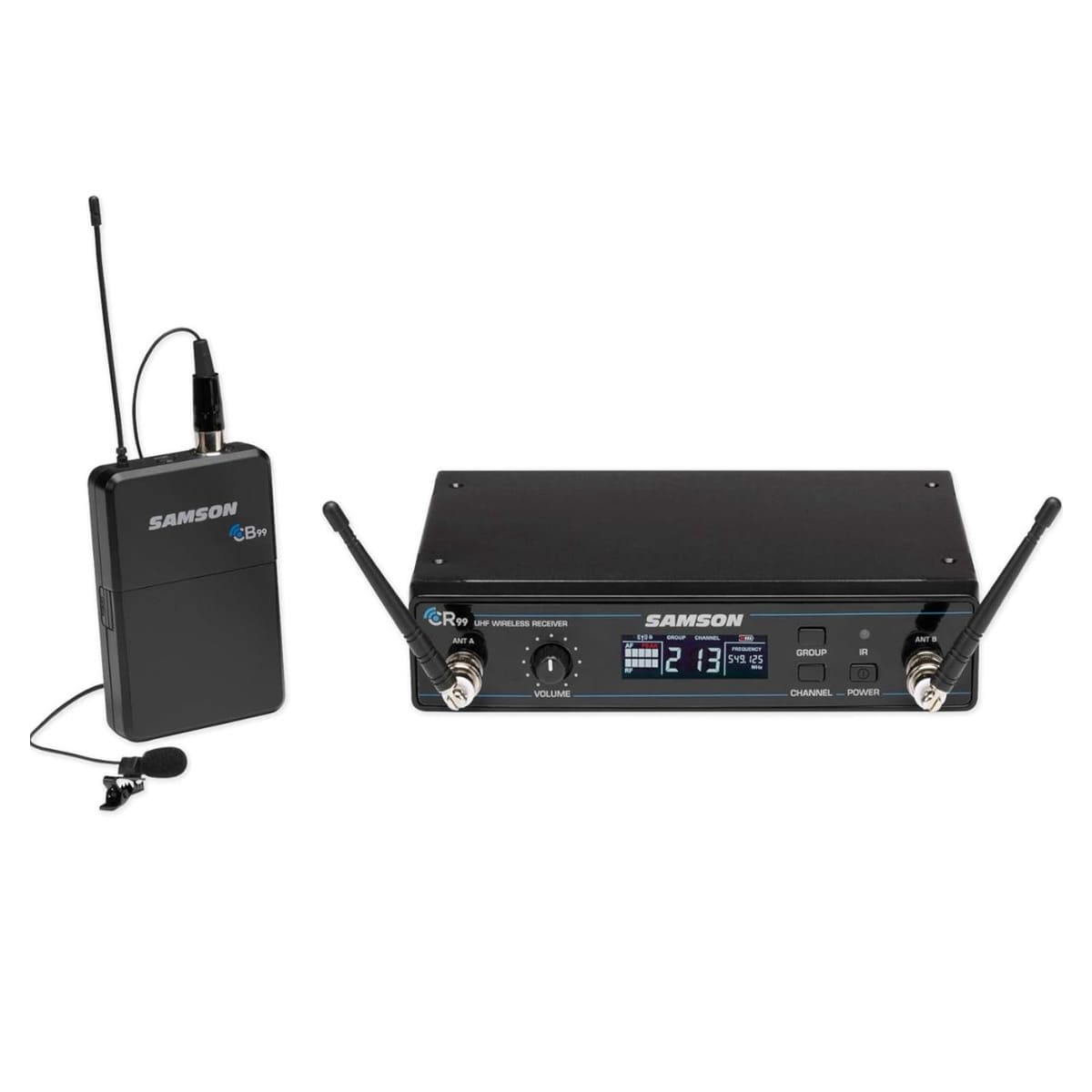 Samson Concert 99 Presentation Wireless System with LM10 Lavalier Microphone