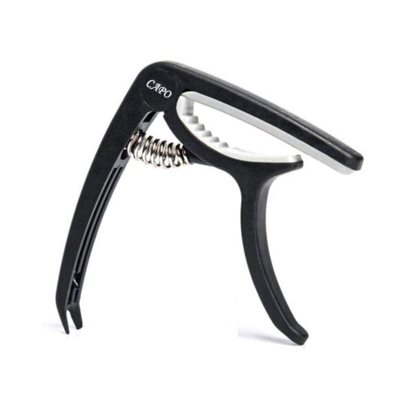 GUITAR CAPO - Black (Spring Action Clamp)