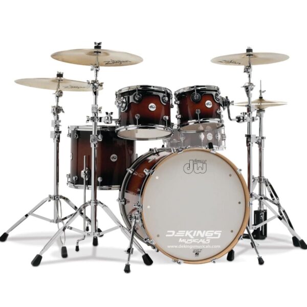 DW Drums Design Series 5pc Acrylic 22'' Shell Pack