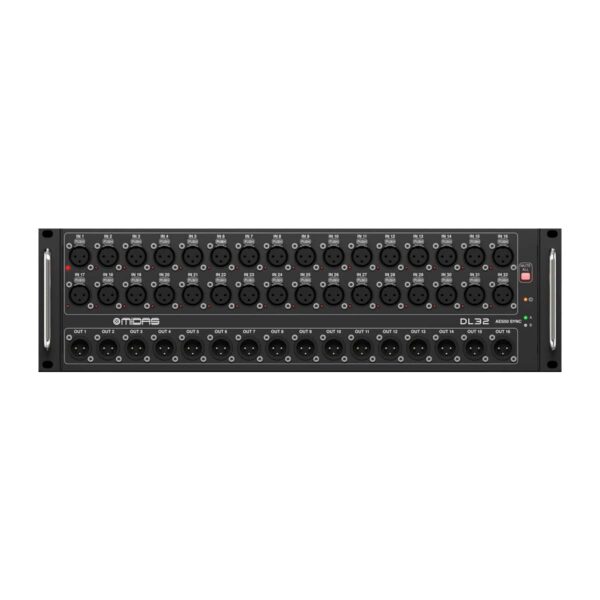 Networking Midas Midas DL32 32-Input 16-Output Digital Stage Box with Midas Pro Preamps ...