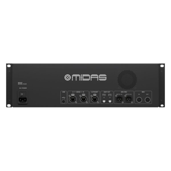 Networking Midas Midas DL32 32-Input 16-Output Digital Stage Box with Midas Pro Preamps ...